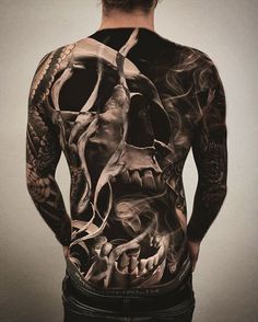 tattoo châu âu full lưng