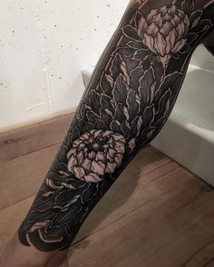hình xăm tattoo ở chân