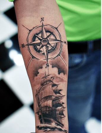 Best 53 hình xăm thuyền buồm dành cho nam và nữ đẹp nhất  Best 53 hình xăm  thuyền buồm dành cho nam và nữ đẹp nhất  Ship tattoo Small tattoos  Viking tattoos