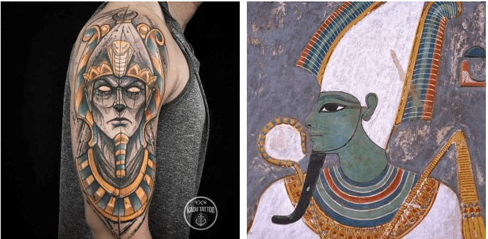 Hình Xăm Các Vị Thần Ai Cập
