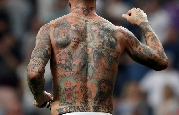 Bí ẩn sau hình xăm độc của Messi Beckham Sergio Ramos  Tin giải trí  khoa học